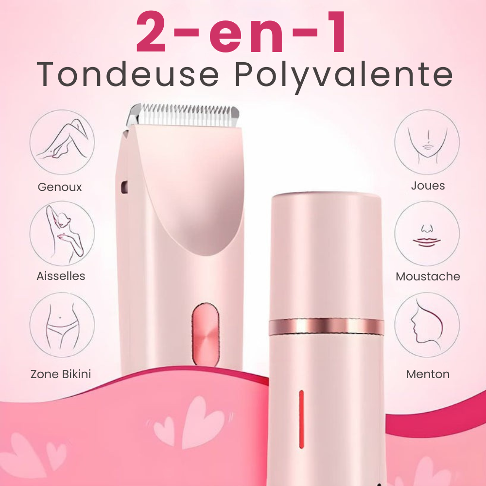 SilkTrim™ - Tondeuse 2-en-1 pour le Maillot et le Visage